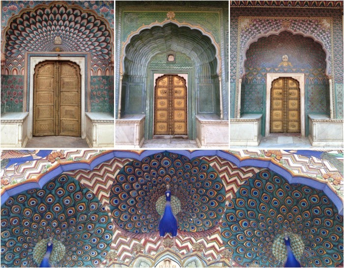 City Palace, Jaipur | Cada porta representa uma estação do ano (lindo!!!) 