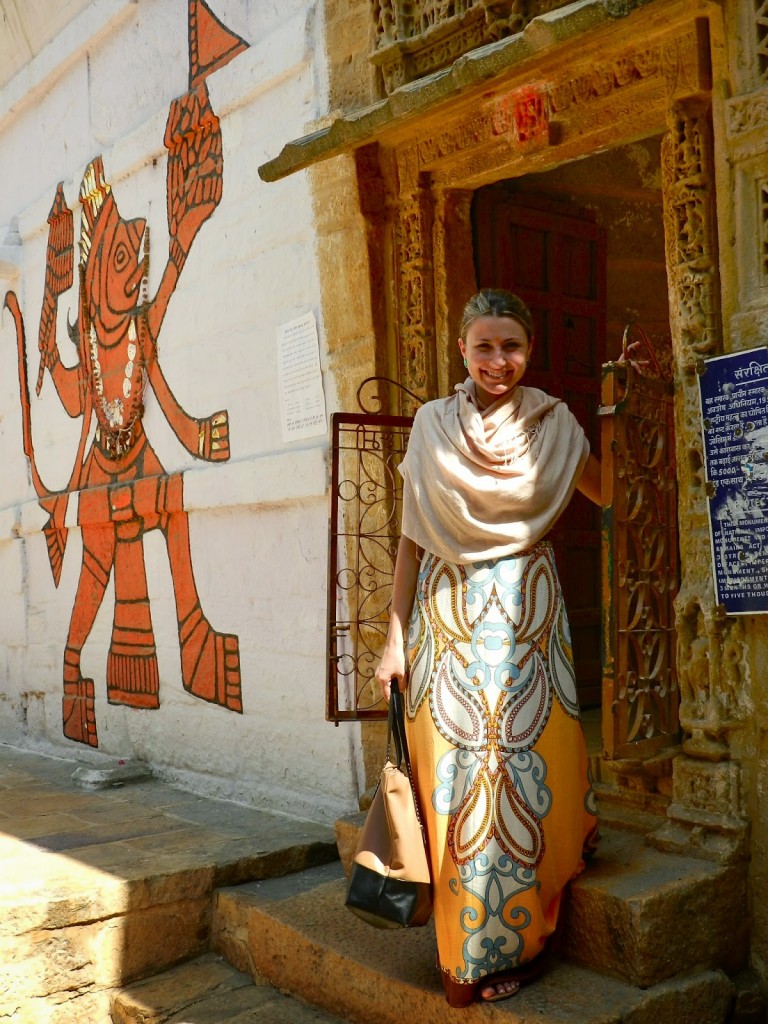 22 laxminath surya hindu temple jaisalmer fort rajasthan india