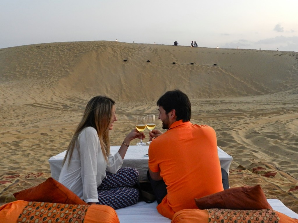 24 dinner on the dunes thar desert suryagarh hotel jaisalmer rajastao india