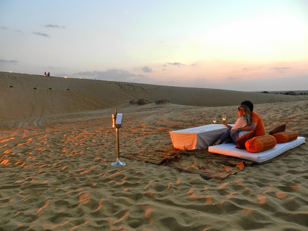 25 dinner on the dunes thar desert suryagarh hotel jaisalmer rajastao india