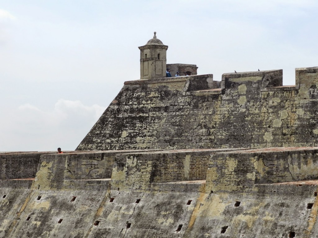 23 Castillo de san felipe de barajas - cidade murada amuralhada fortificada centro historico - Turismo tour guiado cartagena das indias colombia dicas de viagem o que fazer passeios roteiros