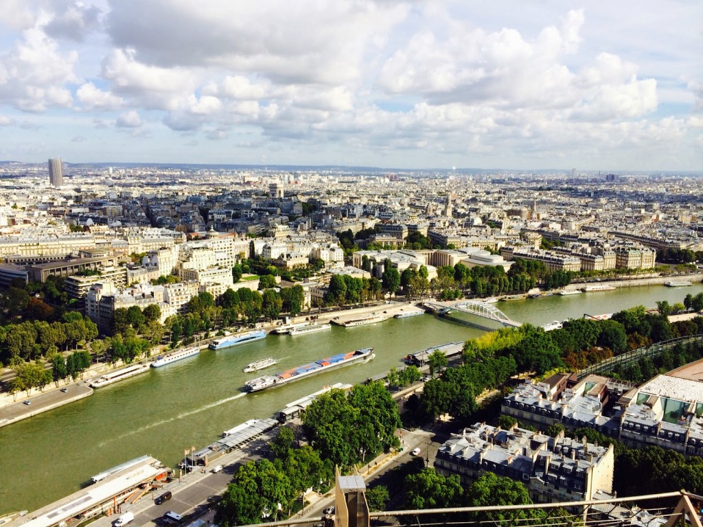 Paris vista do 2º andar da Torre Eiffel | Foto da Teca Machado (obrigada!!!)