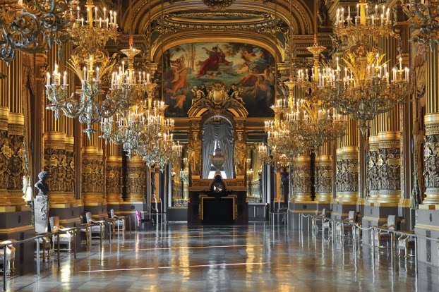 Interior da Opéra - Palais Garnier | foto: europeantrips.org