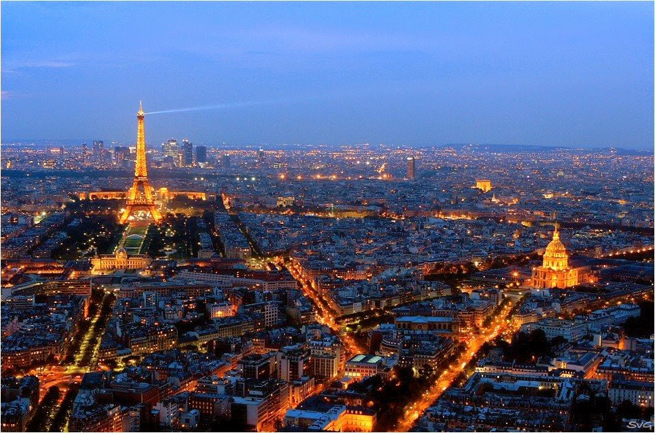 Paris vista da Torree Montparnasse | foto: panoramio.com