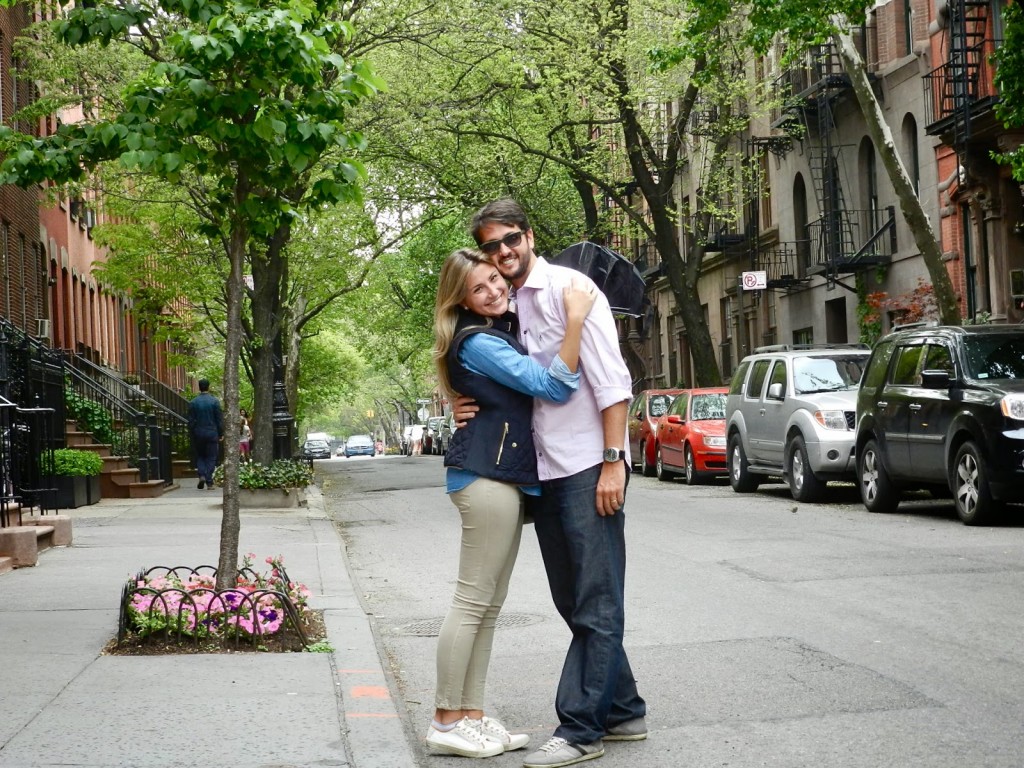 Nos arredores da Bleecker Street, em West Village, NYC