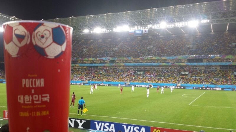 Jogo Rússia x Coréia na Arena Pantanal, Copa do Mundo 2014