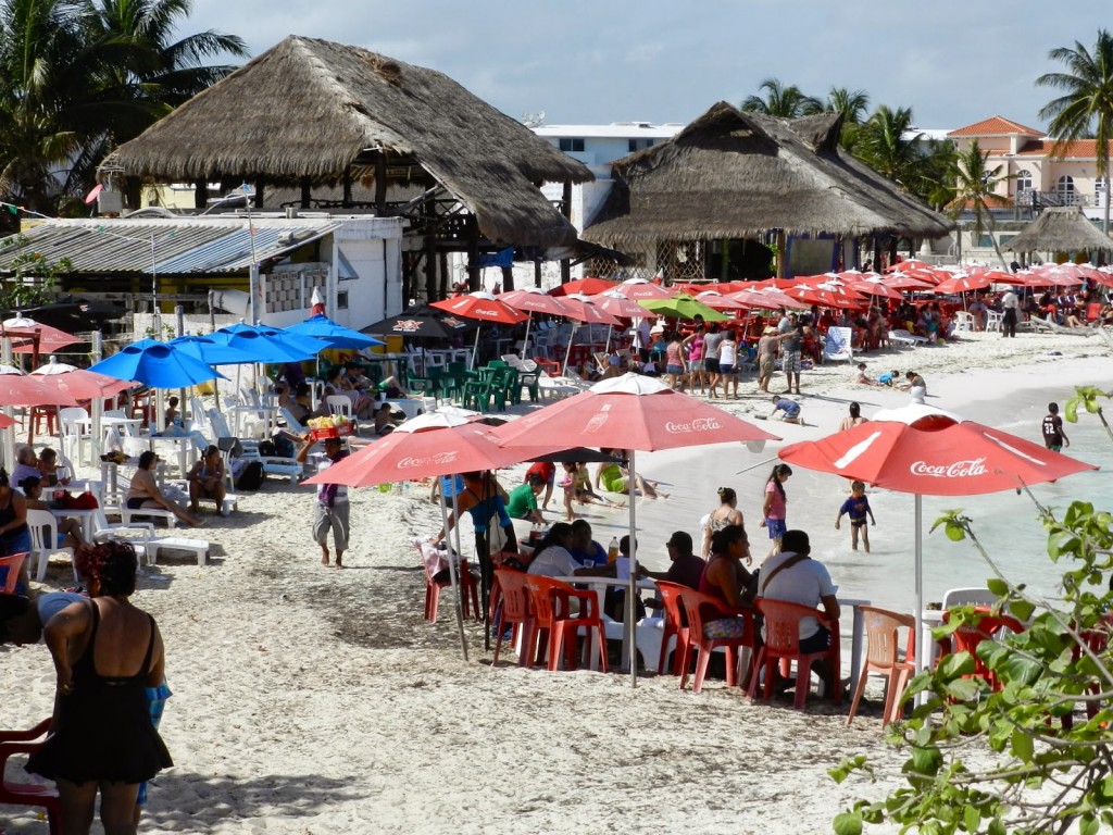 Parte de "vida real" na Zona Hotelera de Cancún