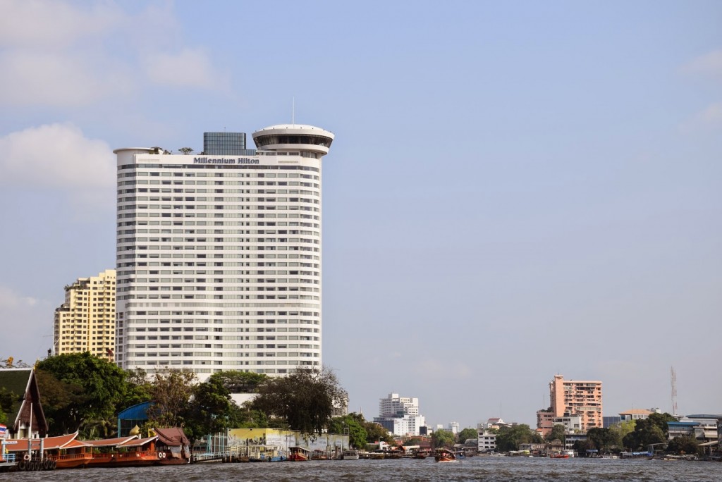 01 Millennium Hilton Hotel Bangkok riverside rio Chao Phraya River - dicas de viagem Tailandia - onde ficar