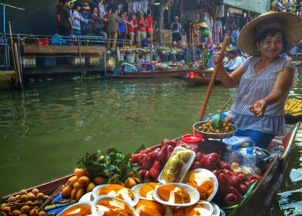 06 mercado flutuante damnoen saduak floating market - bangkok - dicas de viagem tailandia