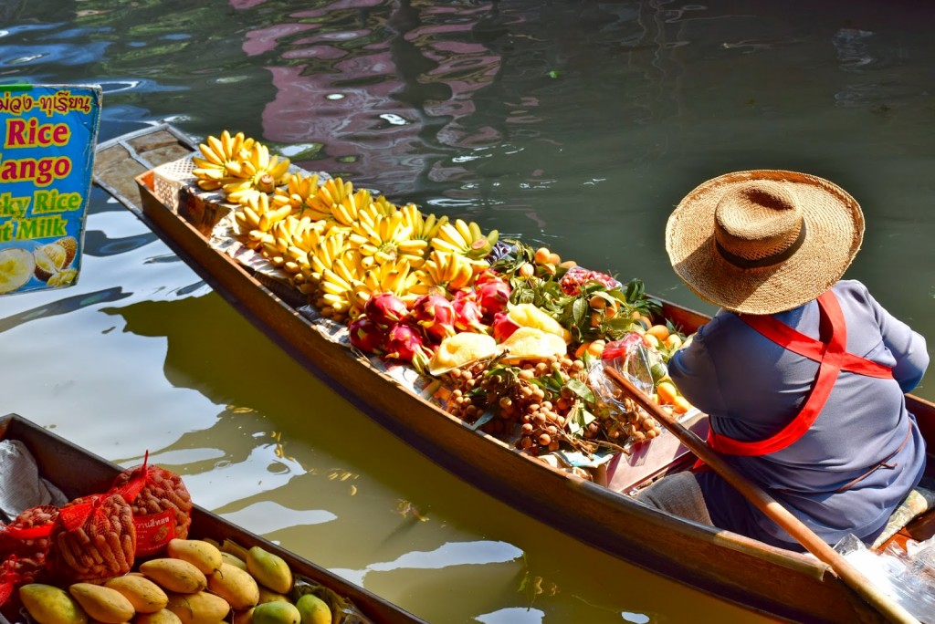 09 mercado flutuante damnoen saduak floating market - bangkok - dicas de viagem tailandia