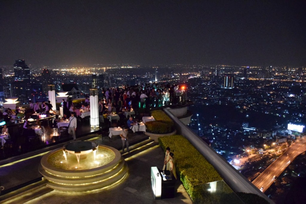 13 SIROCCO dome lebua state tower - hotel e restaurantes e rooftop bar de bangkok - dicas da Tailandia