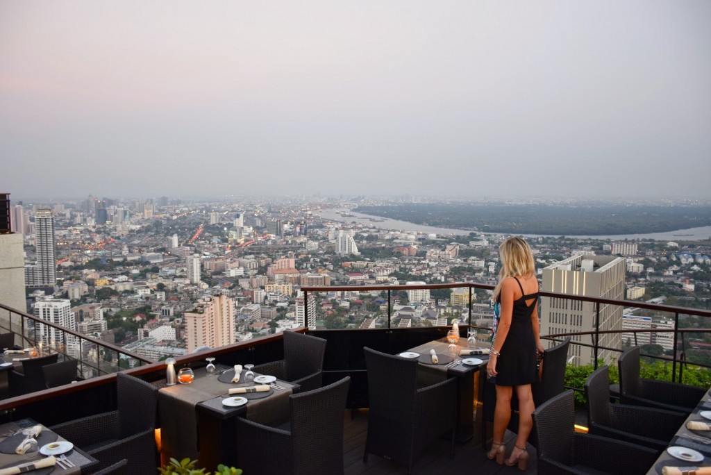 28 VERTIGO and MOON bar rooftop restaurant Banyan Tree Hotel - dicas de viagem Bangkok Tailandia