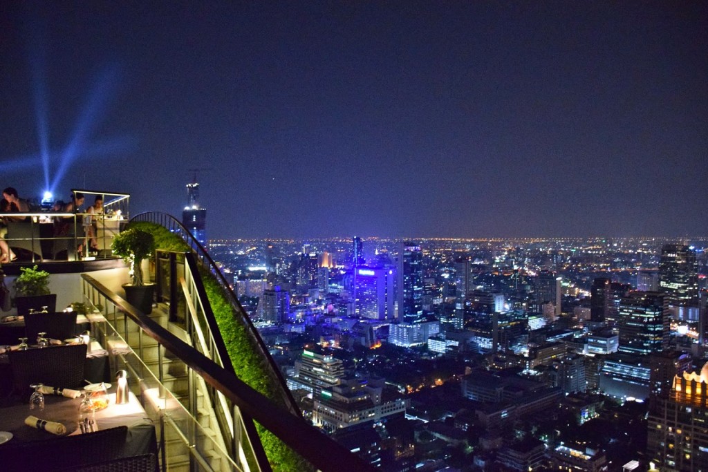 31 VERTIGO and MOON bar rooftop restaurant Banyan Tree Hotel - dicas de viagem Bangkok Tailandia