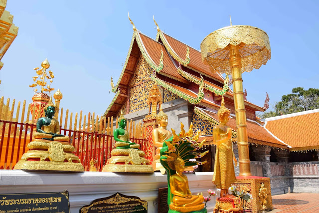 13 Wat Phrathat Doi Suthep - temple mountain - chiang mai tailandia