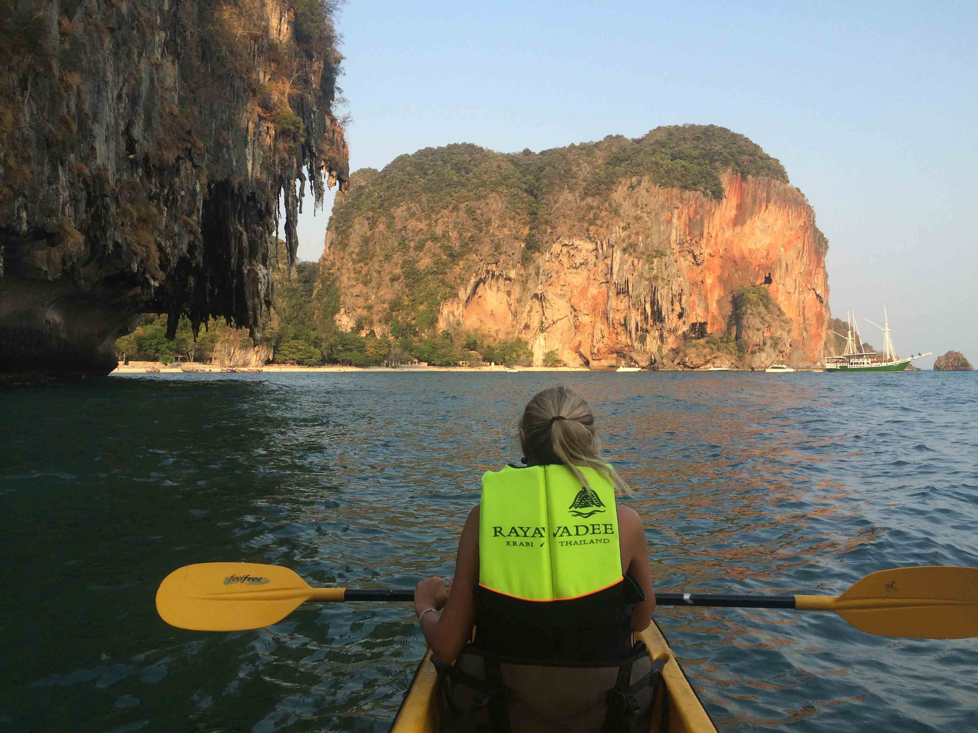 phranang cave beach krabi rayavadee kayak 18