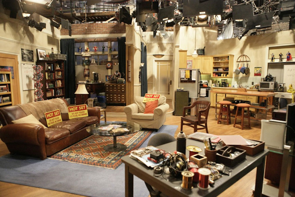 O cenário do The Big Bang Theory | foto: obsessive-coffee-disorder.com