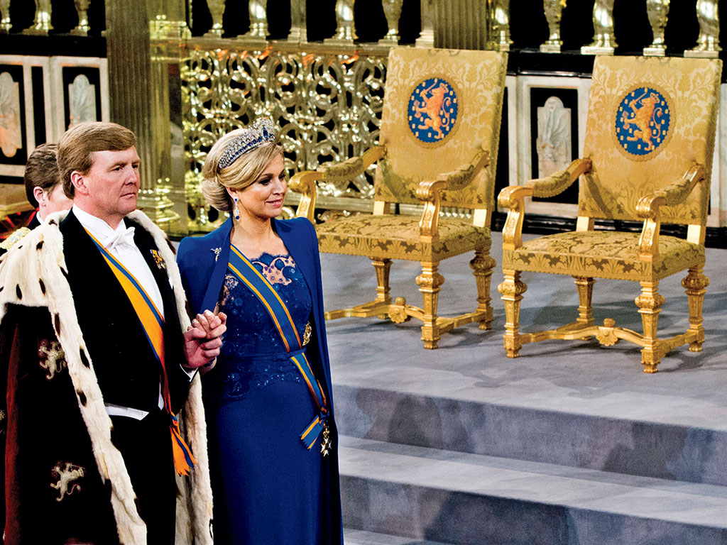 O Rei e a Rainha da Holanda
