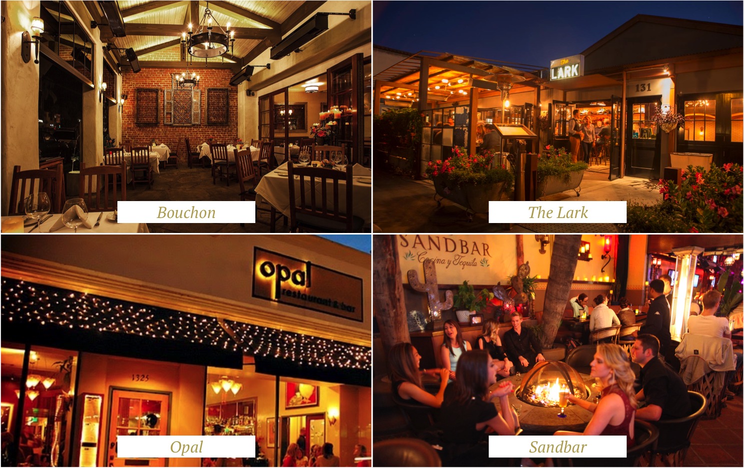 santa barbara - best restaurants - melhores restaurantes - california - highway 1 - bouchon - opal - the lark - sandbar