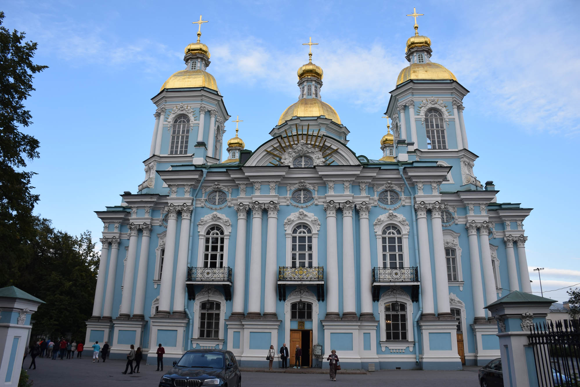 Catedral de São Nicolas em São Petersburgo - uma Igreja Ortodoxa ainda em funcionamento