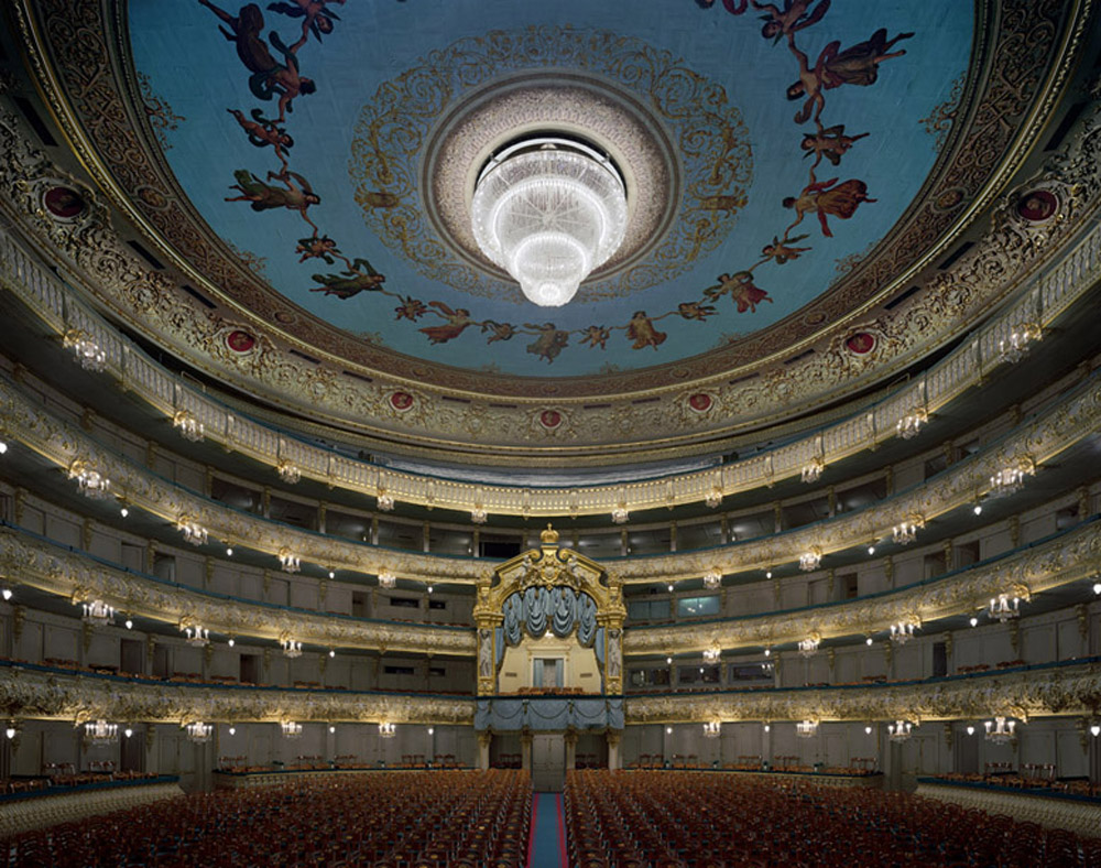 Interior do Teatro Mariinsky (ex Ballet Kirov) | foto: blueskygallery.org