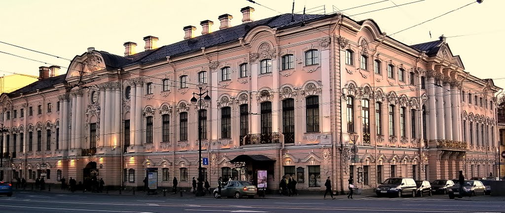 Palácio Stroganov na Nevsky Prospekt | foto: panoramio.com