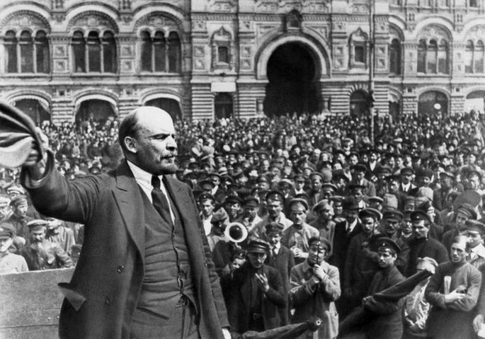 Vladmir Lenin - líder dos Bolcheviques