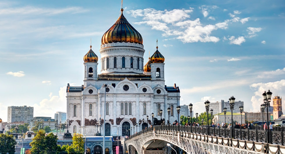 Catedral de Cristo Salvador, Moscou | foto: platinumturismo.com.br
