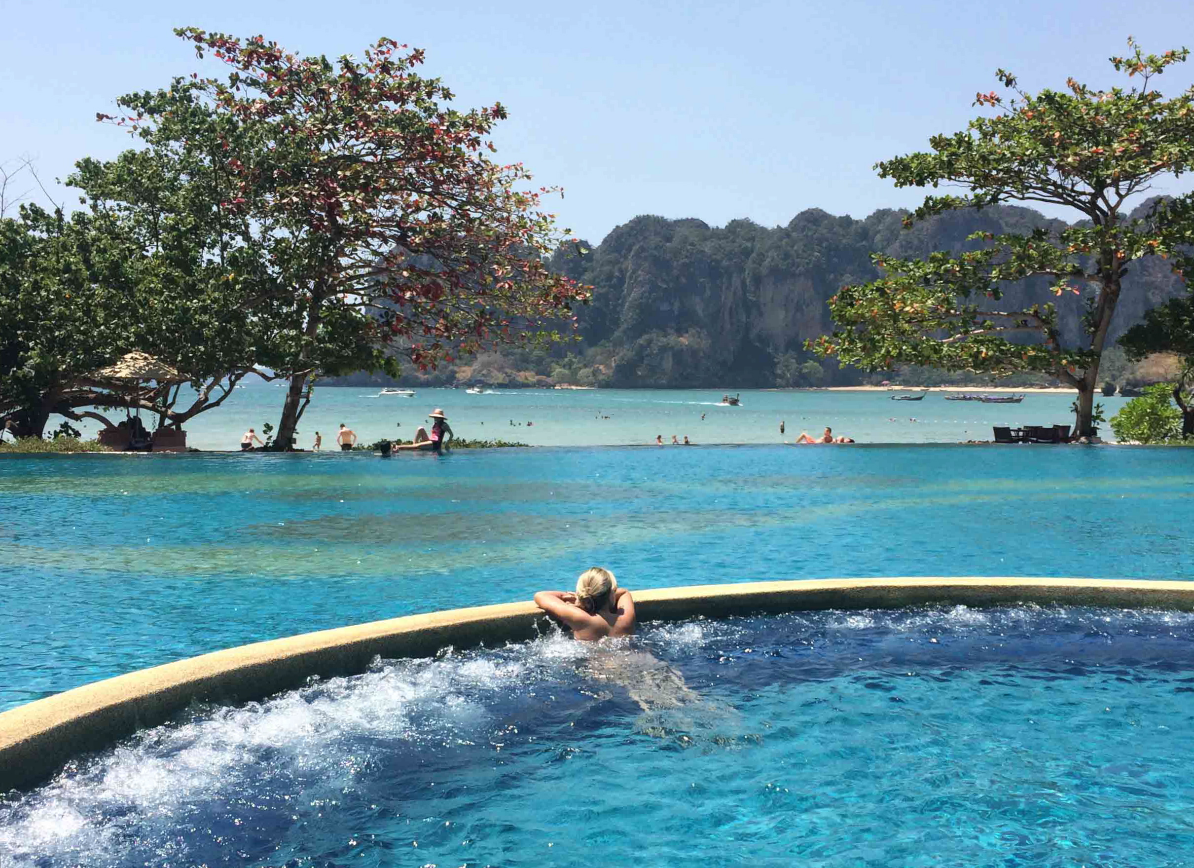 as piscinas mais lindas do mundo - Rayavadee - Railay Beach - Tailândia