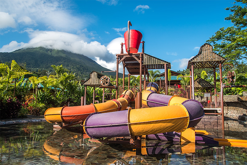Kalambu Hot Springs Water Park - Vulcão Arenal - Costa Rica | fotos: divulgação do parque
