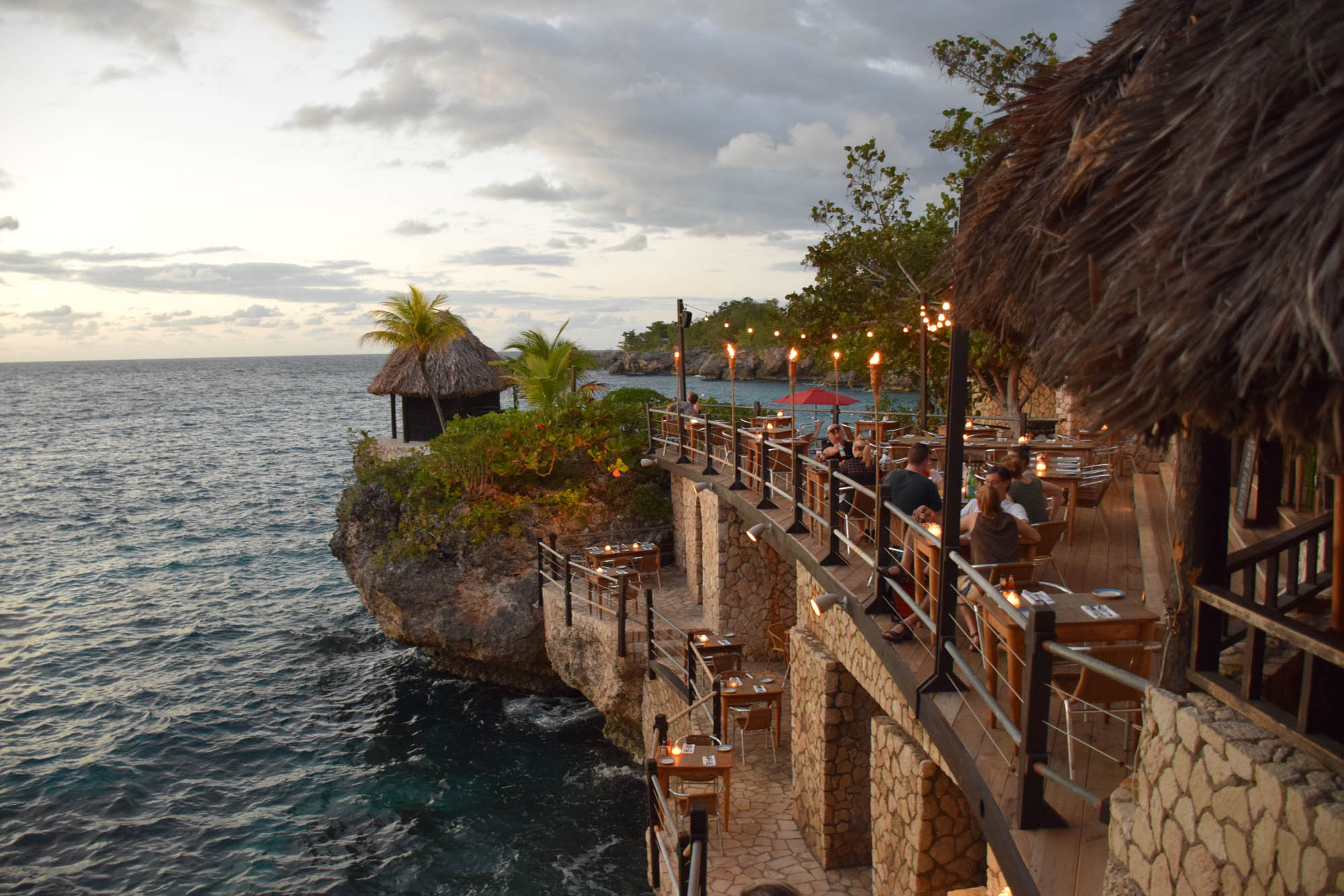 RockHouse Restaurant, no hotel RockHouse - um MUST em Negril, Jamaica