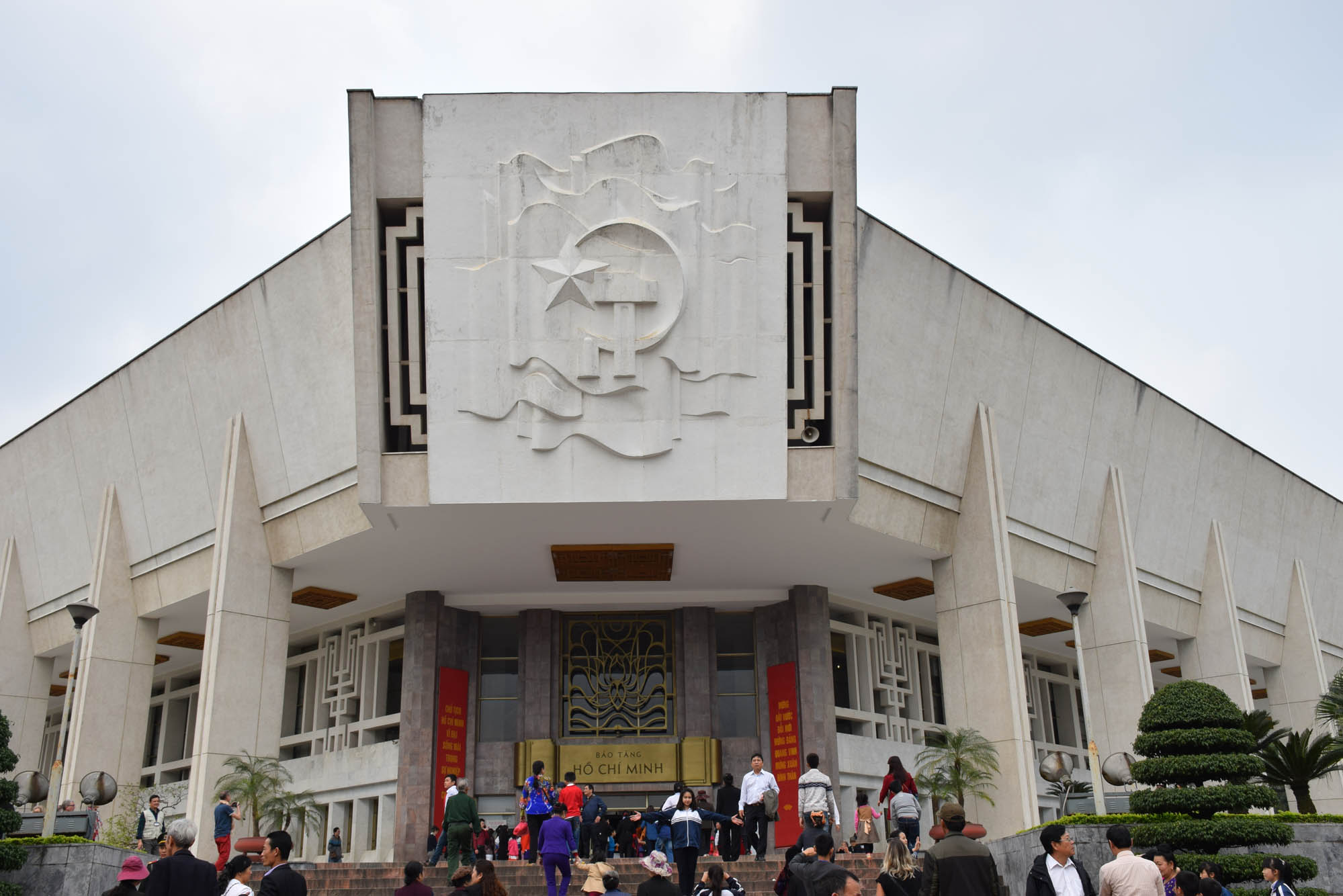 Museu do Ho Chi Minh, dentro do complexo, em Hanoi