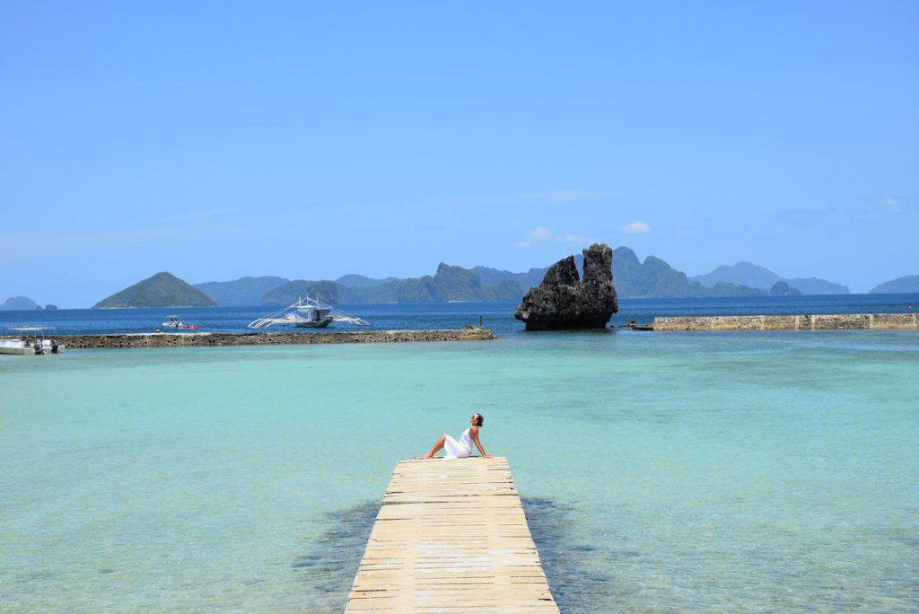 Mar muuuuito azul turquesa por aqui! Lagen Island - El Nido Resorts