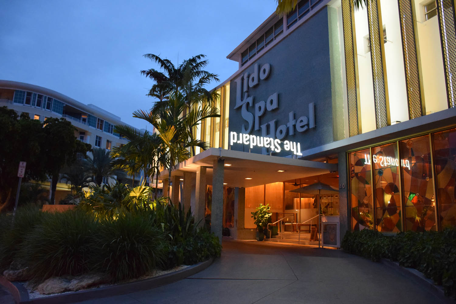 Entrada do The Standard Hotel and Spa em Miami Beach