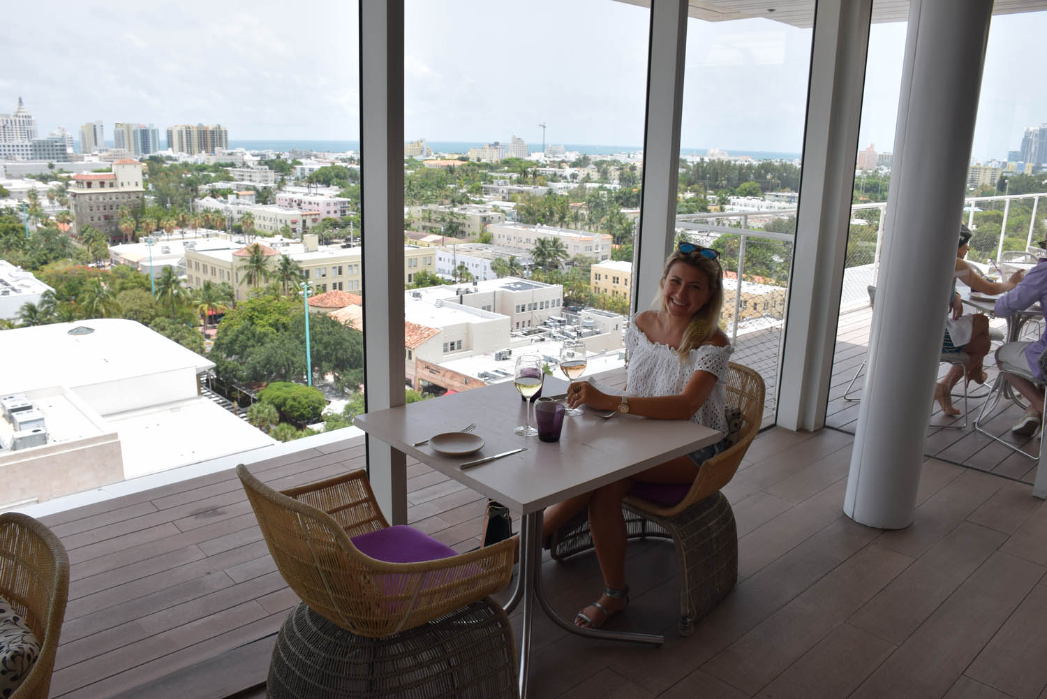Vista para toda Miami Beach | Restaurante JUVIA