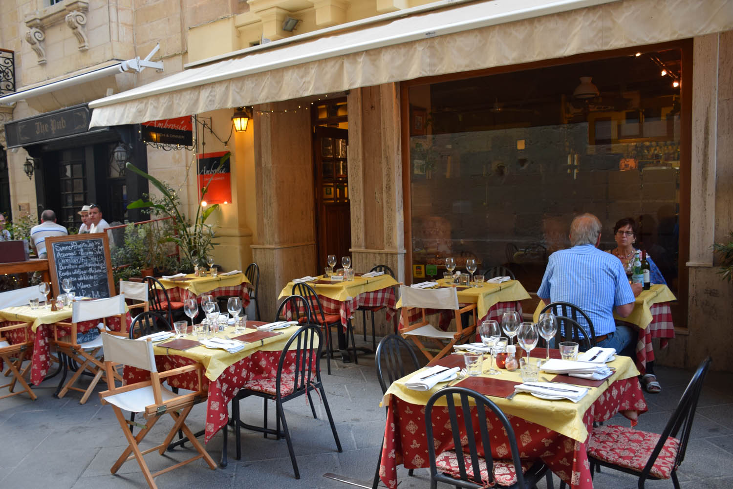 Restaurante Ambrosia, em Valletta - Malta