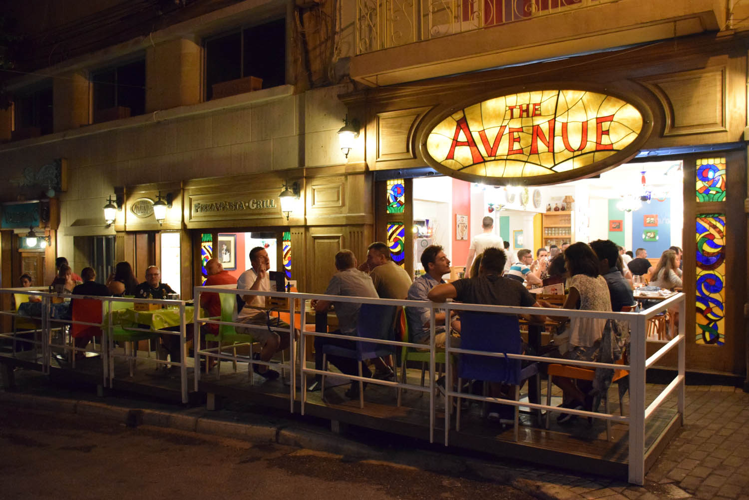 Restaurante The Avenue, em St. Juliens - Malta