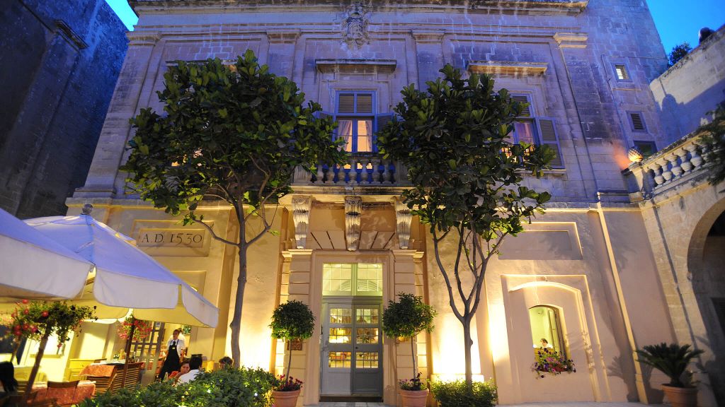Hotel The Xara Palace Relais & Chateaux em Mdina, Malta | foto: divulgação