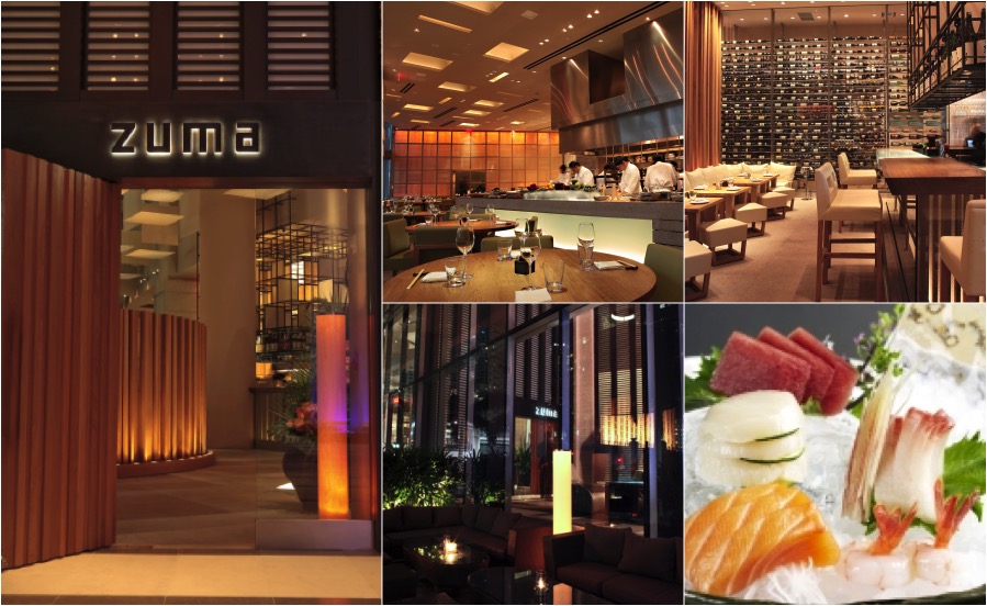 Restaurante japonês ZUMA, no EPIC Hotel em Miami | fotos: divulgação