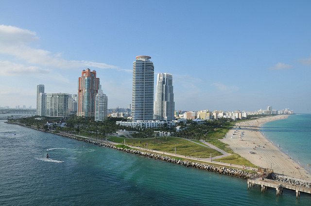 South Pointe Park, no extremo sul de Miami Beach | photo by Alan PARKER para Flickr (CC)