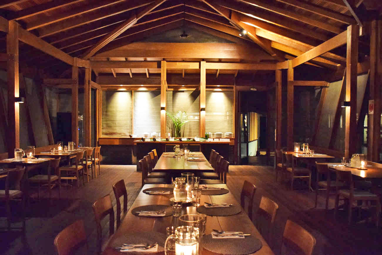 Restaurante do Cristalino Lodge, na Amazônia