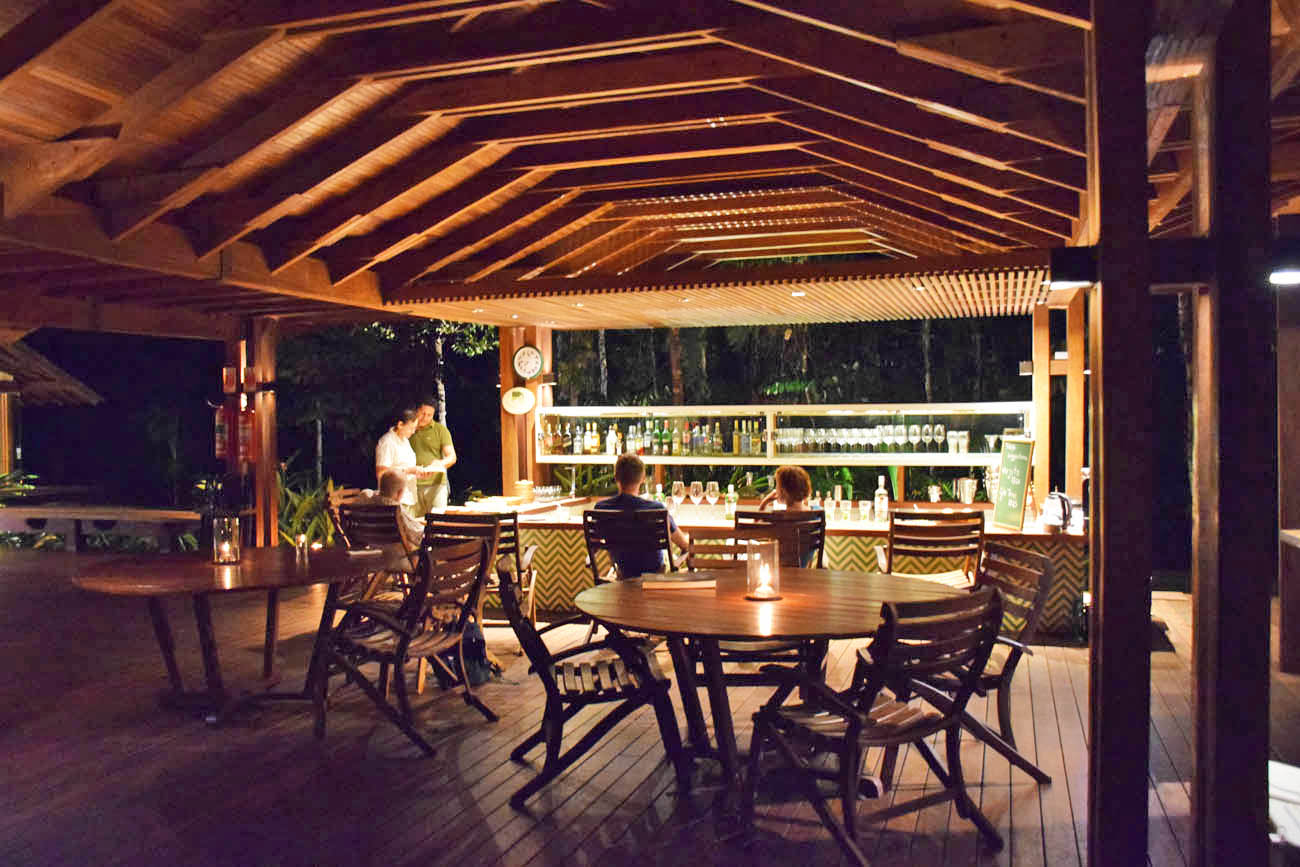 Bar do Cristalino Lodge - Floresta Amazônica