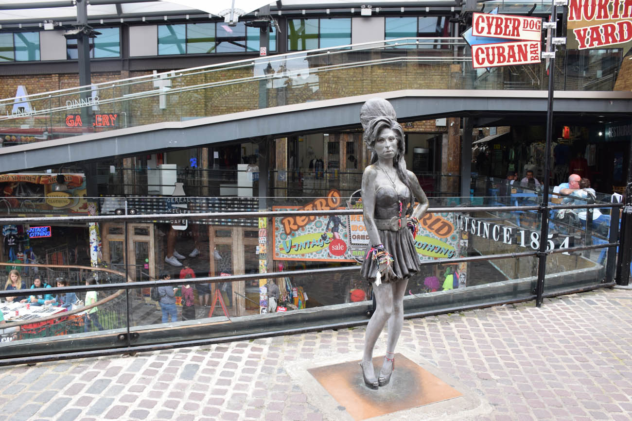 Amy Winehouse - queridinha de Camden Town, Londres