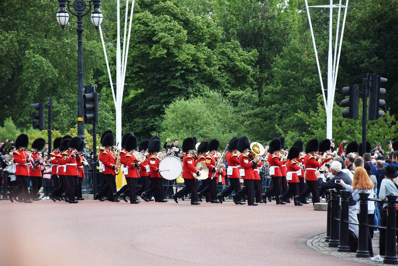 Troca da guarda no Palácio de Buckingham - Londres