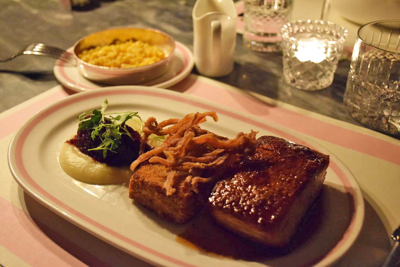 Crispy Pork Belly | Restaurante Bob Bob Ricard - Londres