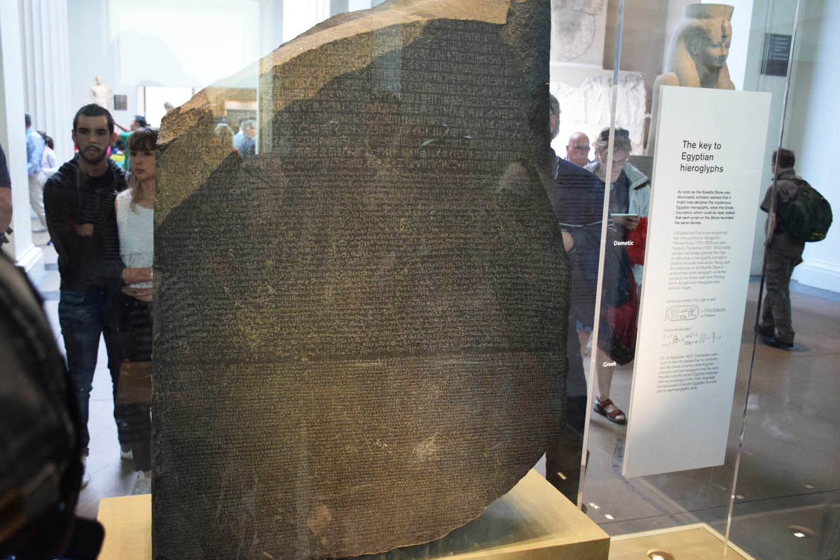 Rosetta Stone - British Museum - Londres