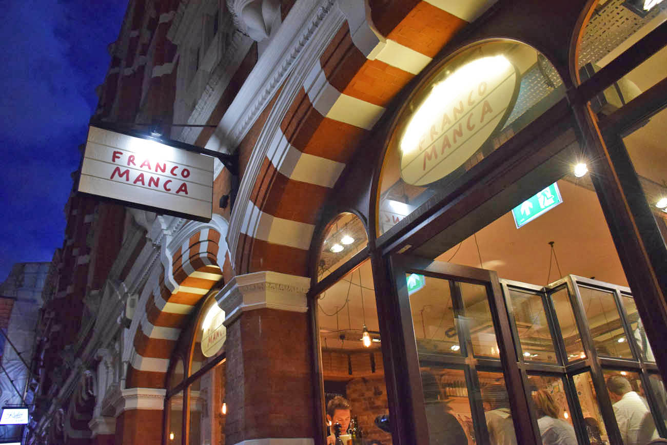 Franco Manca Sourdough Pizza em Covent Garden