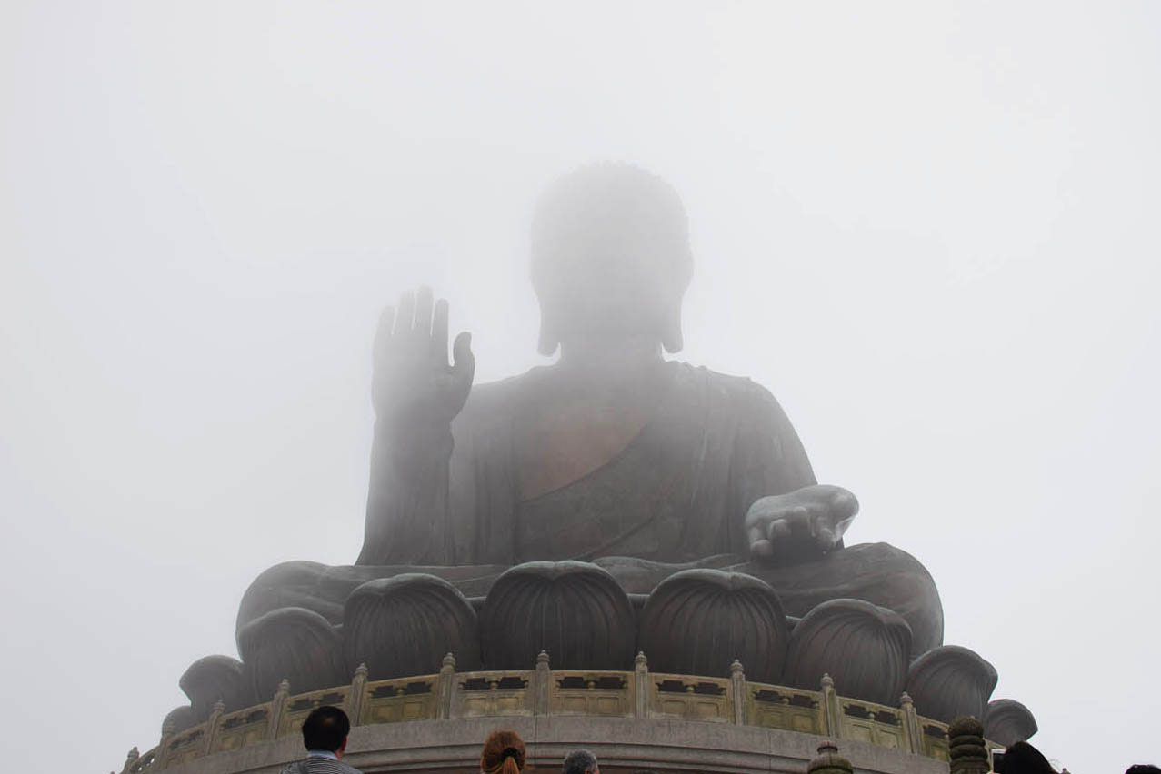 Tian Tan Buddha, mais conhecido como Giant Budhha, em Hong Kong