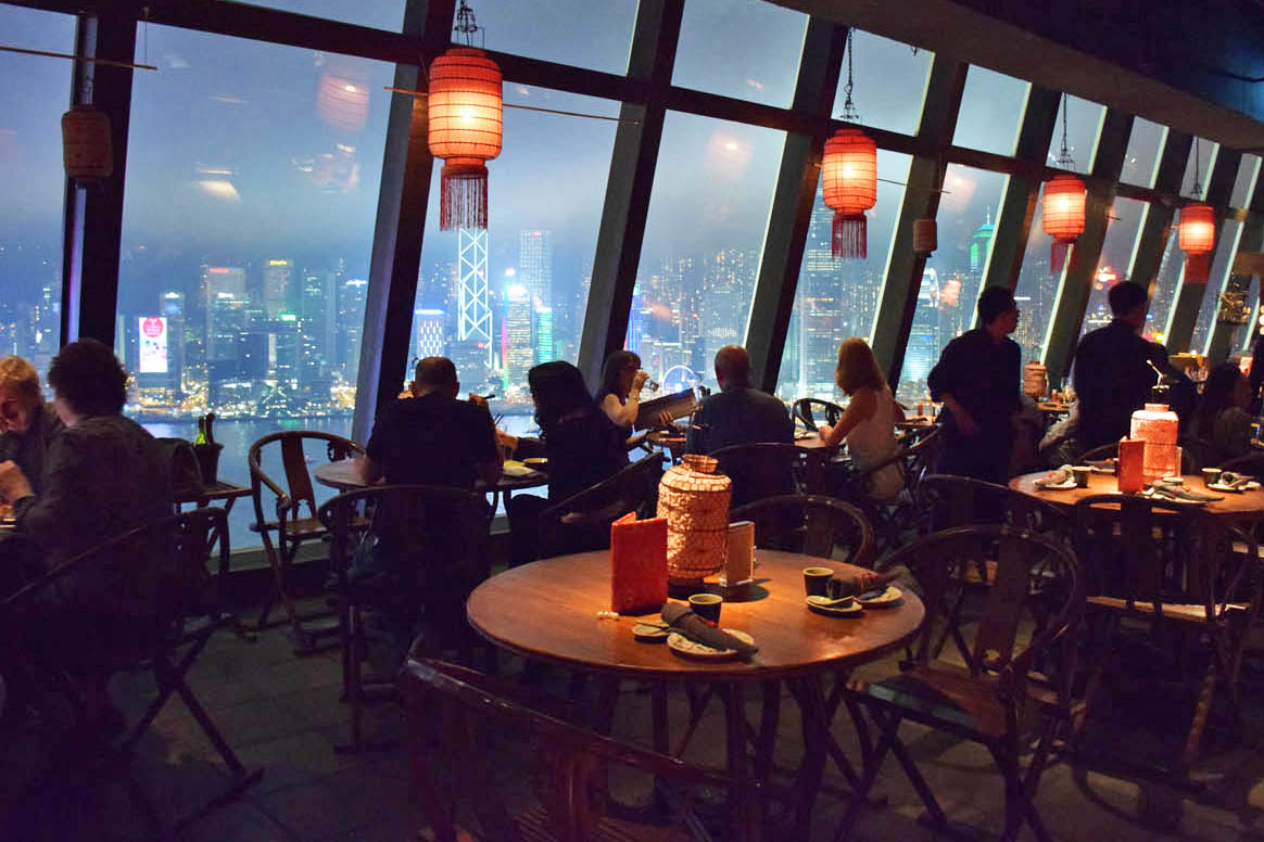 Hutong, Hong Kong - considerado o melhor restaurante chinês do mundo