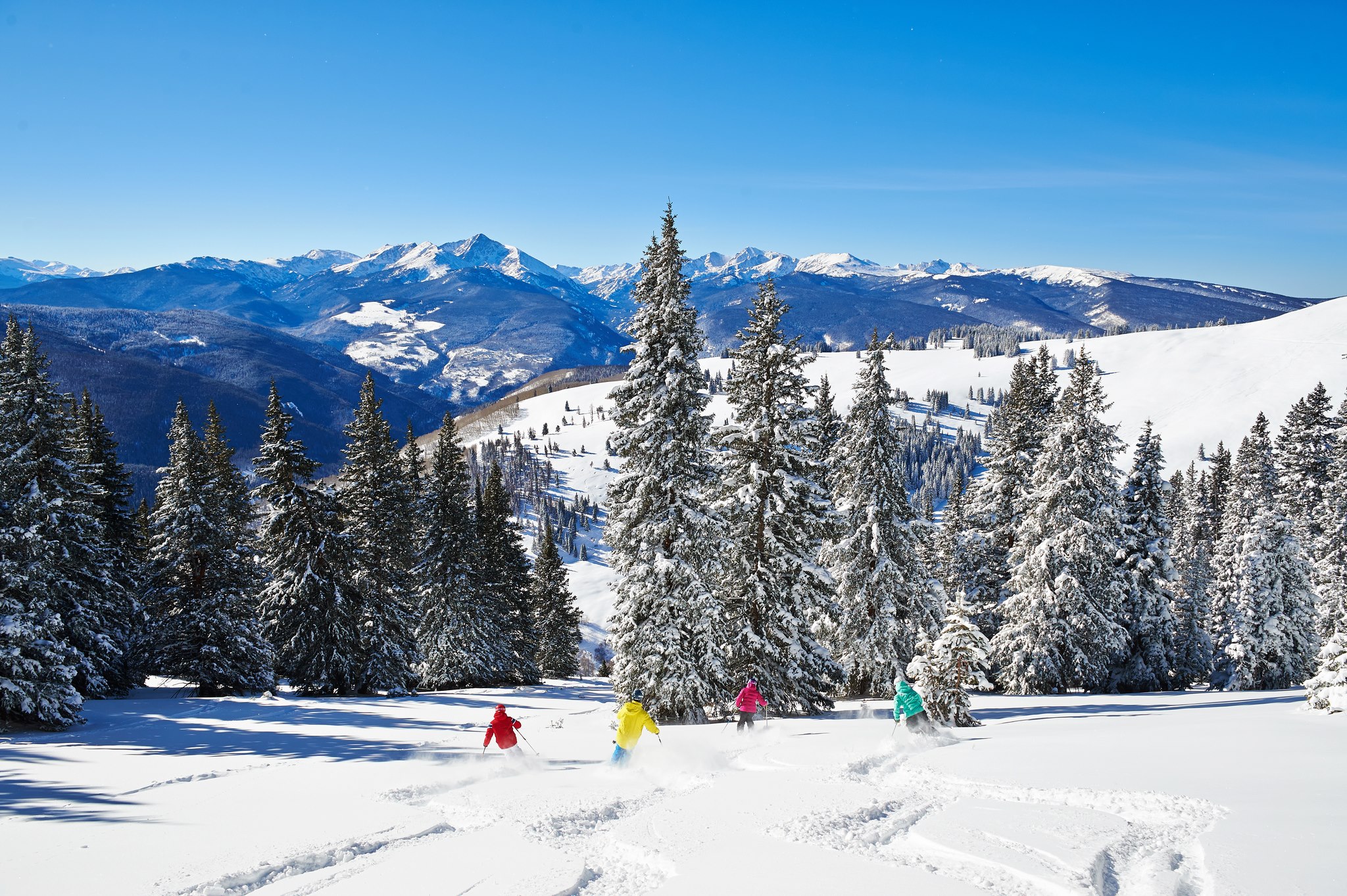 A estação de esqui de Vail no inverno | foto: divulgação