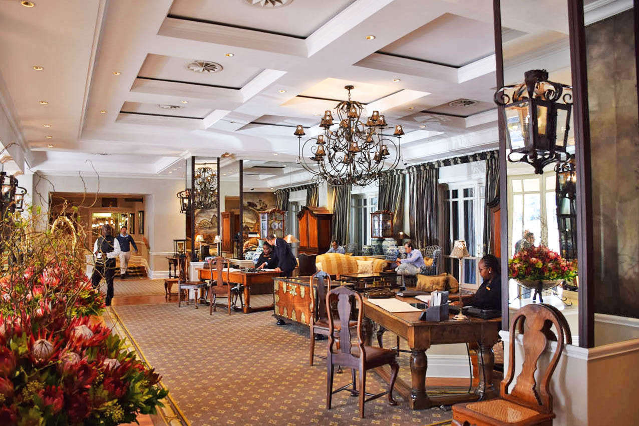 Lobby do Cape Grace Hotel - Cape Town
